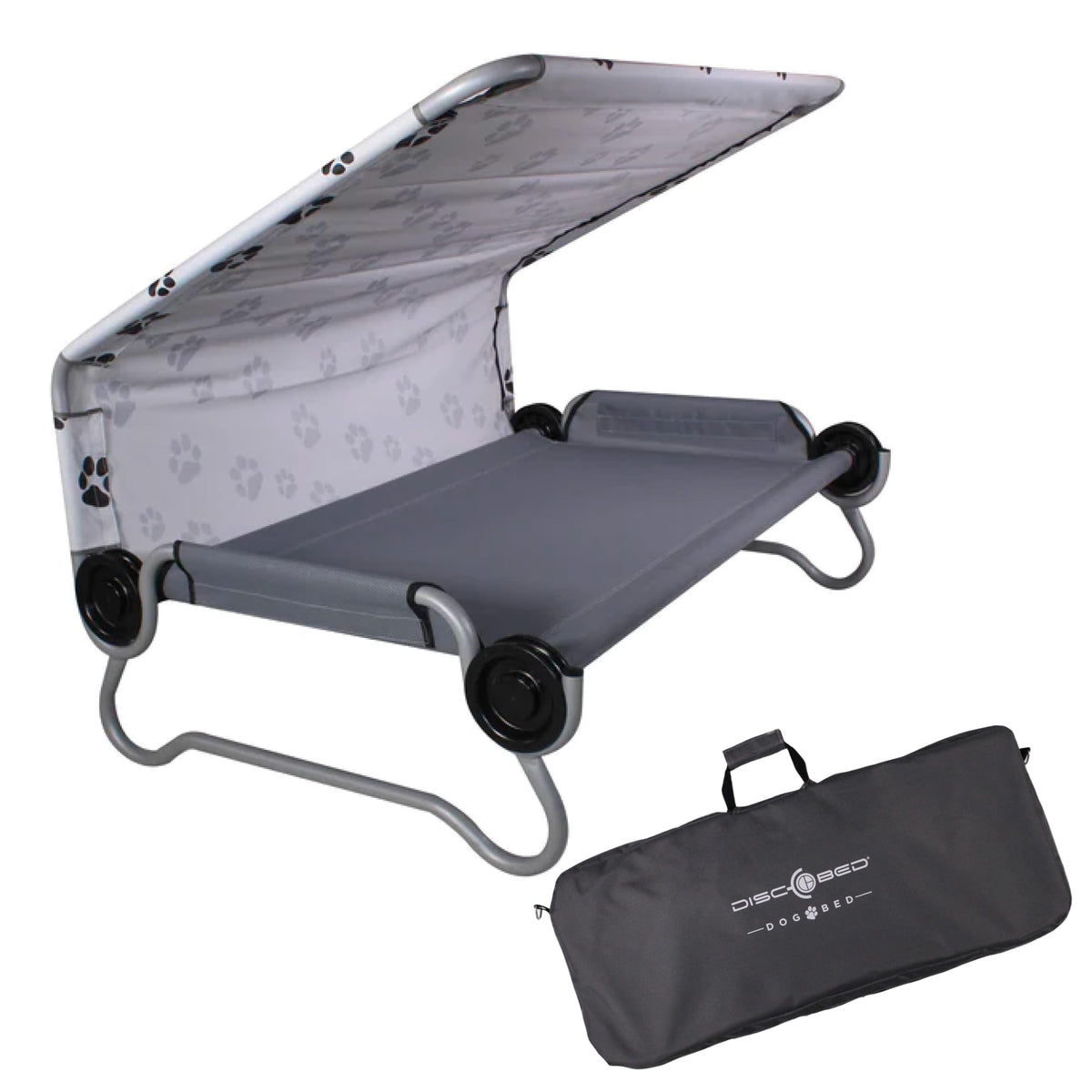 Pack & Pine Summit heavy-duty steel-frame dog cot