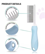 Deshedding Grooming Comb for Big Dogs