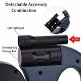 Twin Trail Dual Dog Leash — Reflective, 360° Swivel